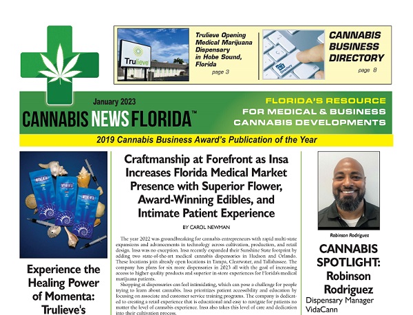 CANNABIS NEWS FLORIDA JANUARY 2023