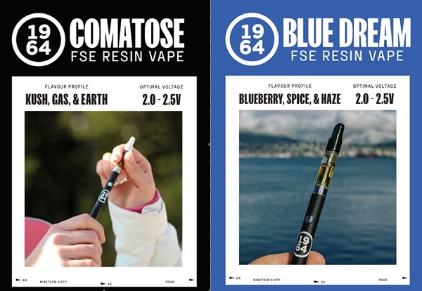 Rubicon Organic Launches 1964 Supply Co.™ Full Spectrum Extracts (FSE) Vapes